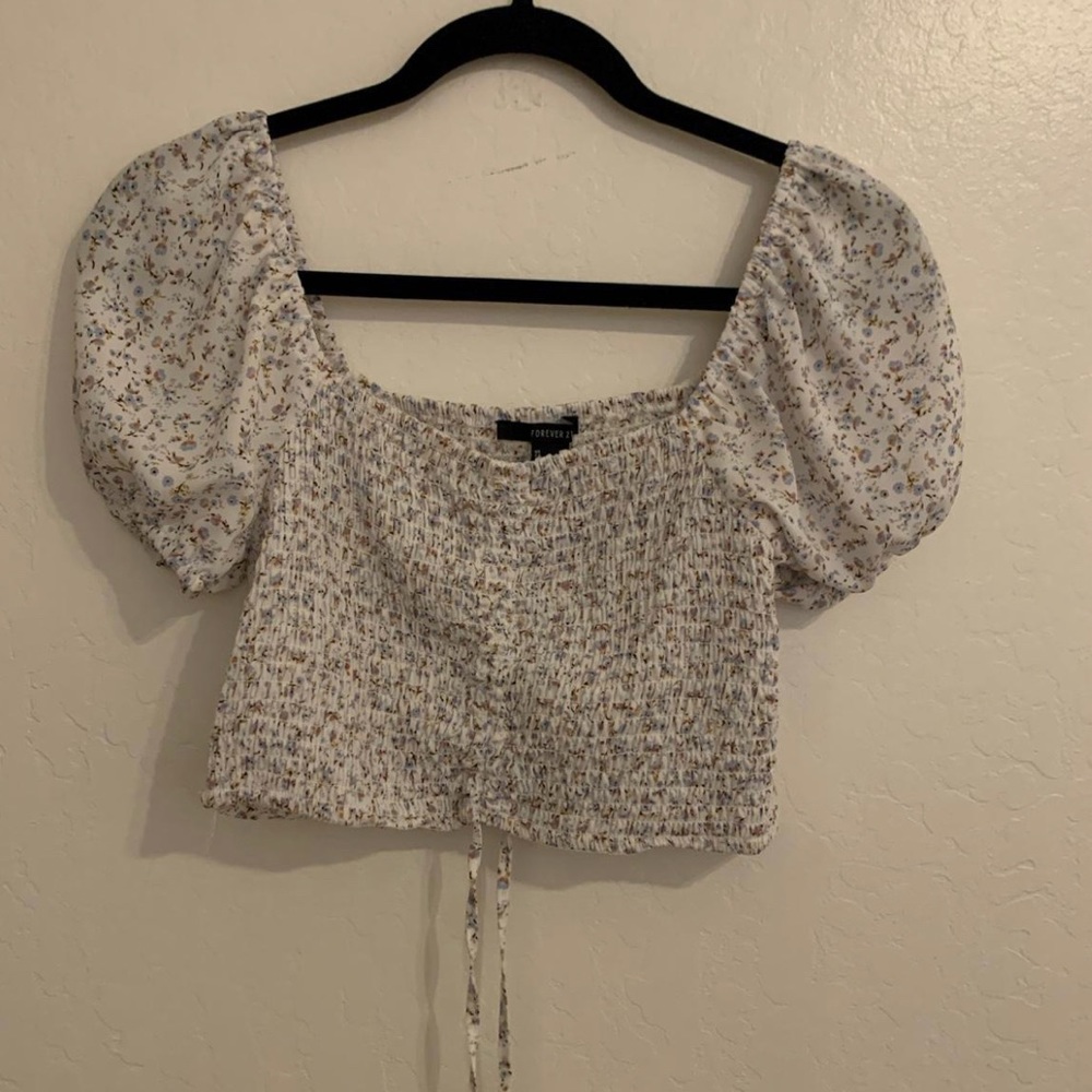 Floral peasant style blouse from Forever 21